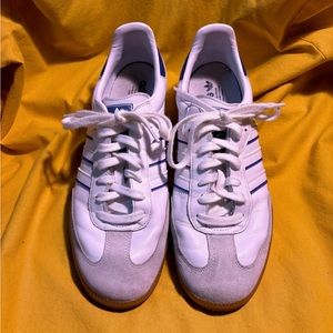 Adidas original Cloud White Sambas M Size 12